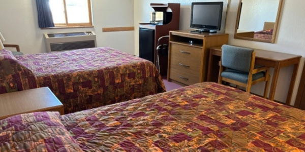 2 comfy Beds in this double room